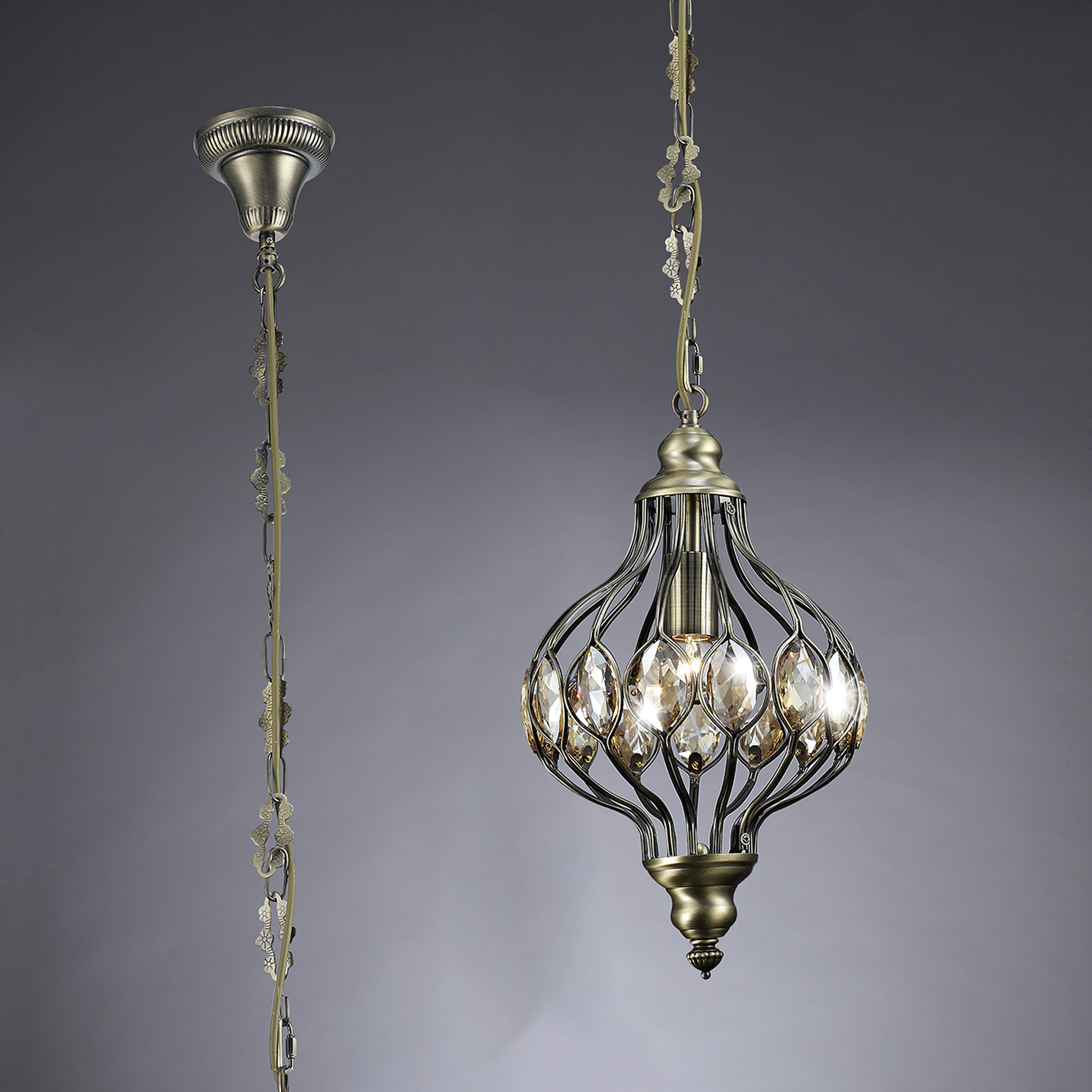 Marisa Crystal Ceiling Lights Diyas Single Crystal Pendants Marisa Crystal Ceiling Lights Diyas Single Crystal Pendants
